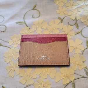 Coach card case